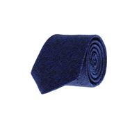 Mavi Mikro Desenli Kravat