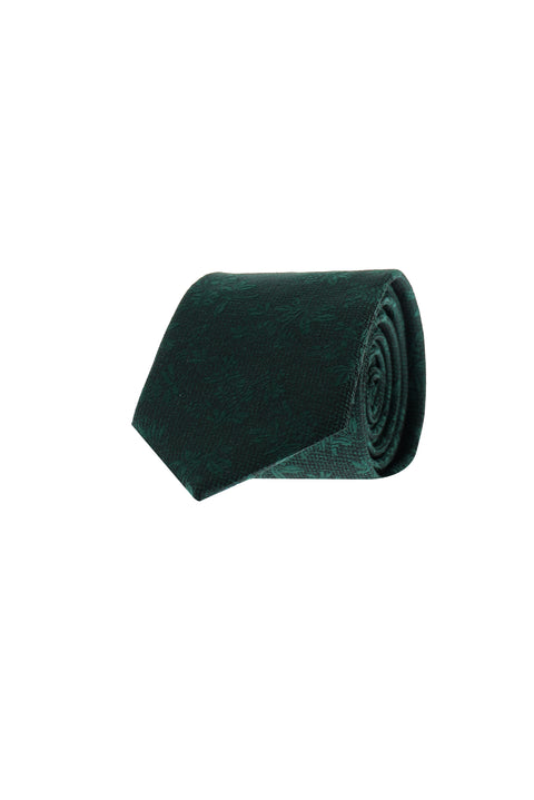 Teal Micro-Pattern Tie