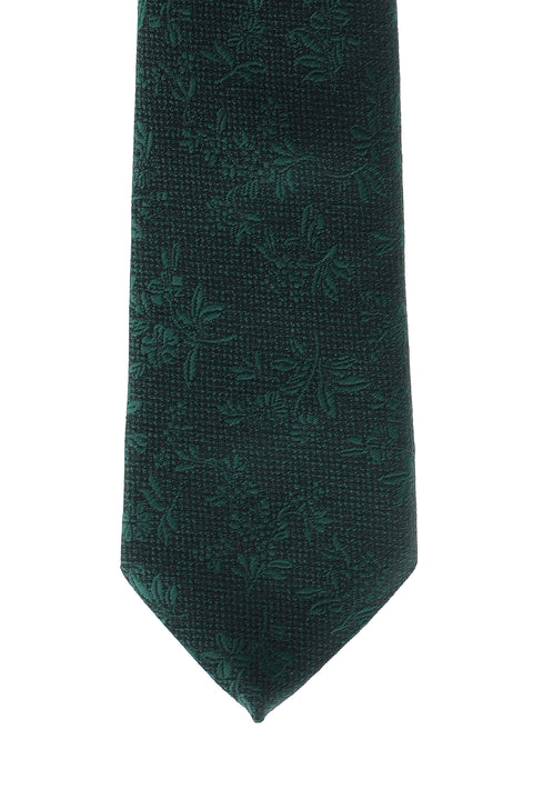 Teal Micro-Pattern Tie