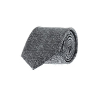 Medium Grey Patterned Tie