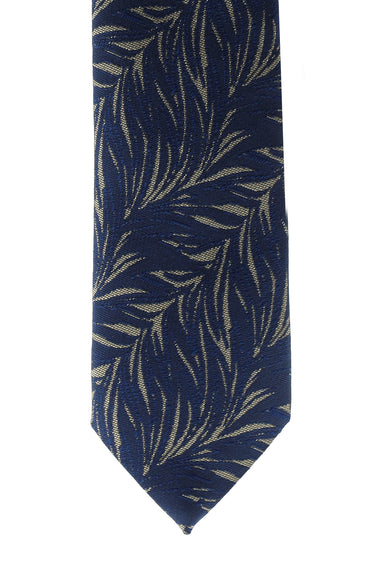 Orta Kahve Desenli Kravat