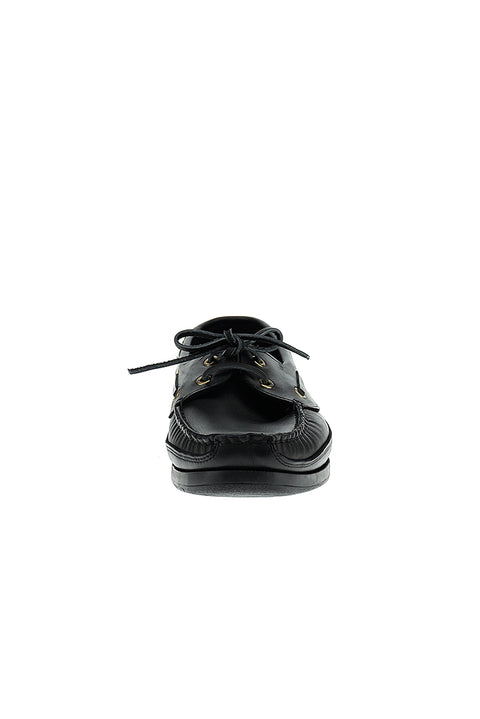 Dark Black Classic Leather Shoes