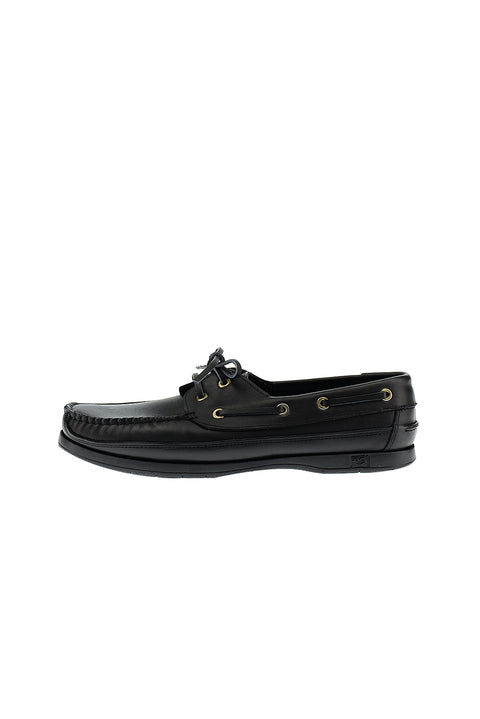 Dark Black Classic Leather Shoes