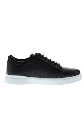 Siyah Sneaker Deri Ayakkabı