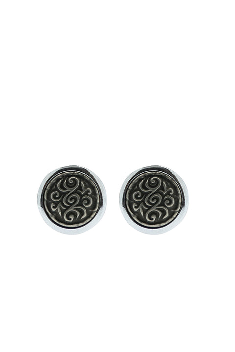 Metallic Gray Cufflinks