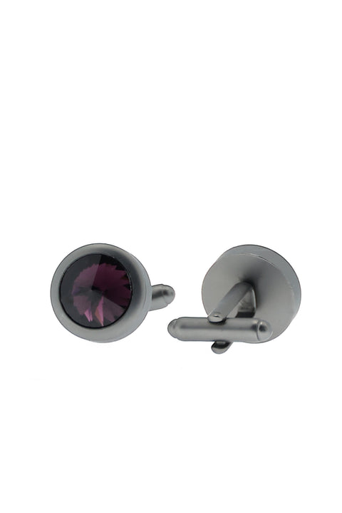 Medium Anthracite Cufflinks