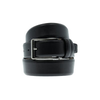 Black Leather Classic Belt
