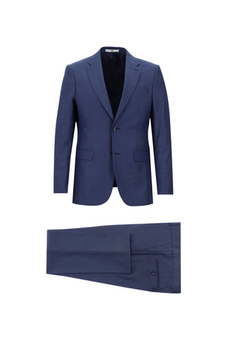 Havacı Mavi 7 Drop Slim Fit Dar Kesim Takım Elbise