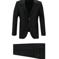 Siyah 6 Drop Regular Fit Standart Kesim Takım Elbise