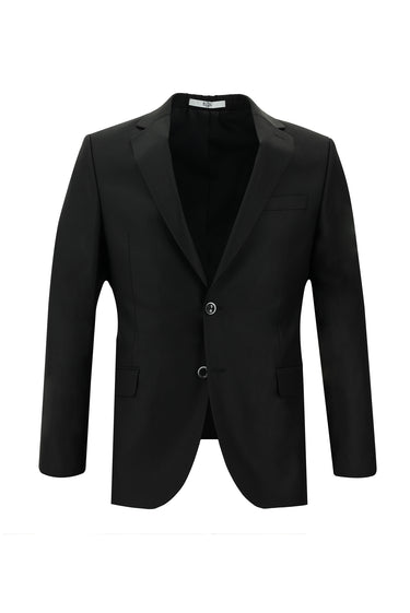 Siyah Regular Fit Klasik Takım Elbise