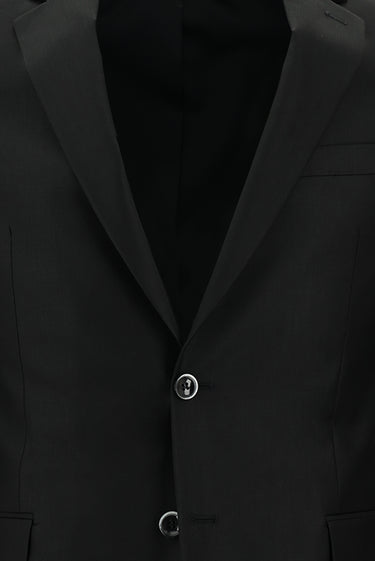 Siyah Regular Fit Klasik Takım Elbise