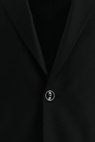 Siyah 7 Drop Slim Fit Dar Kesim Takım Elbise