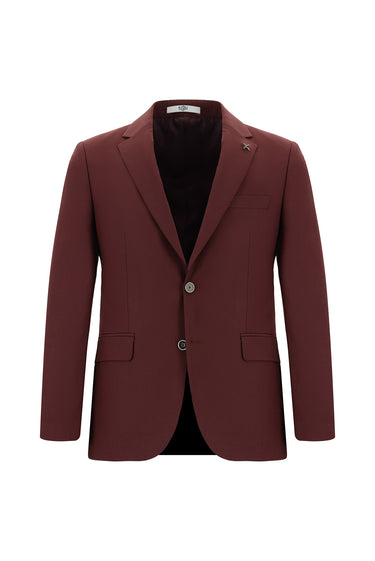 Açık Bordo Klasik Takım Elbise