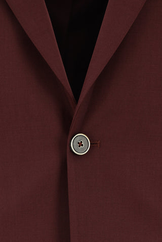 Açık Bordo 7 Drop Slim Fit Dar Kesim Takım Elbise