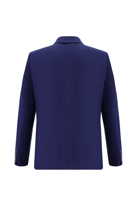 Koyu Lacivert 6 Drop Regular Fit Standart Kesim Takım Elbise