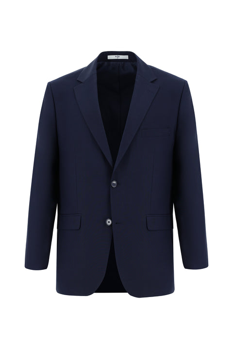 Koyu Lacivert 4 Drop Relaxed Fit Rahat Kesim Takım Elbise