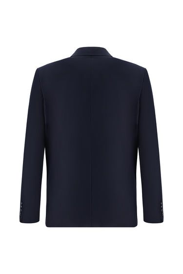 Koyu Lacivert Relaxed Fit Rahat Kesim Klasik Takım Elbise