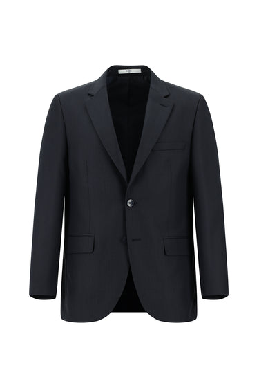 Koyu Lacivert Slim Fit Dar Kesim Klasik Takım Elbise