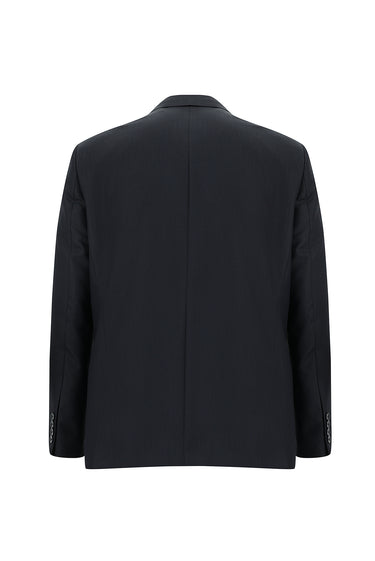Koyu Lacivert Slim Fit Dar Kesim Klasik Takım Elbise