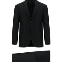 Siyah 7 Drop Slim Fit Dar Kesim Takım Elbise