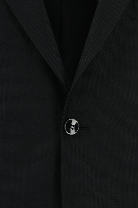 Siyah 7 Drop Slim Fit Dar Kesim Takım Elbise