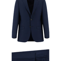 Orta Lacivert 4 Drop Relaxed Fit Rahat Kesim Takım Elbise