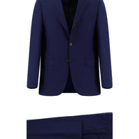 Koyu Mavi 4 Drop Relaxed Fit Rahat Kesim Takım Elbise