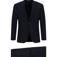 Orta Lacivert Relaxed Fit Rahat Kesim Klasik Takım Elbise