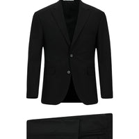 Siyah Slim Fit Dar Kesim Klasik Takım Elbise