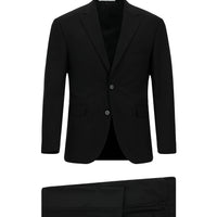Siyah 7 Drop Slim Fit Dar Kesim Takım Elbise
