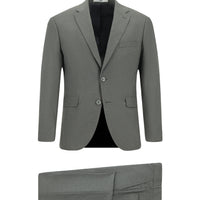 Açık Füme 7 Drop Slim Fit Dar Kesim Takım Elbise