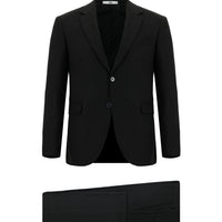 Siyah 7 Drop Slim Fit Dar Kesim Takım Elbise