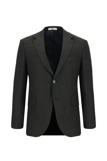 Koyu Füme Slim Fit Dar Kesim Klasik Takım Elbise