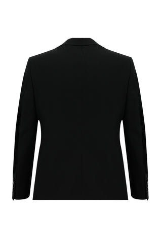 Siyah 7 Drop Slim Fit Dar Kesim Takım Elbise