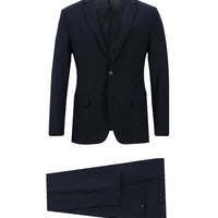 Koyu Lacivert Super Slim Fit Ekstra Dar Kesim Fit Klasik Takım Elbise