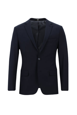 Koyu Lacivert 7 Drop Super Slim Fit Eksra Dar Kesim Takım Elbise