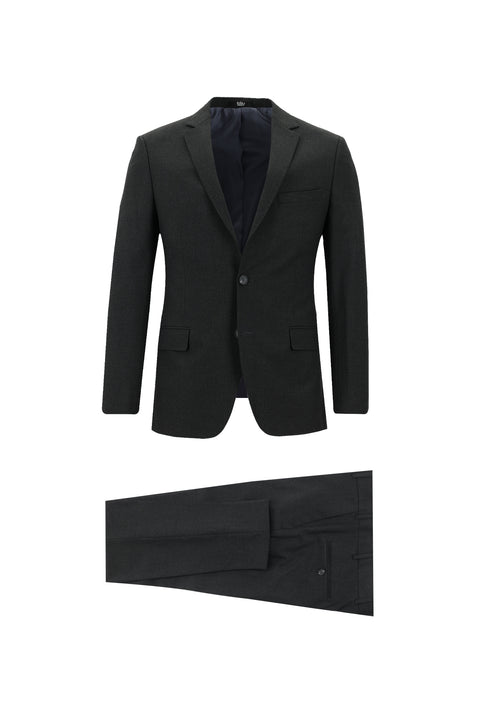 Koyu Antrasit 7 Drop Super Slim Fit Eksra Dar Kesim Takım Elbise