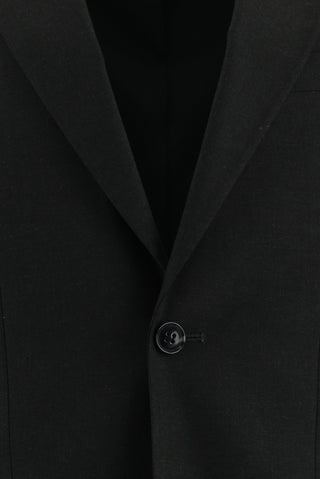 Koyu Antrasit 7 Drop Slim Fit Dar Kesim Takım Elbise