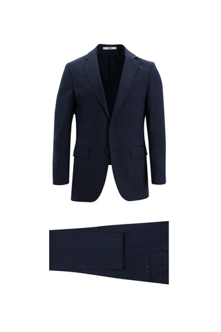 Koyu Lacivert 6 Drop Regular Fit Standart Kesim Takım Elbise