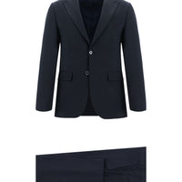 Orta Lacivert 7 Drop Super Slim Fit Eksra Dar Kesim Fit Takım Elbise