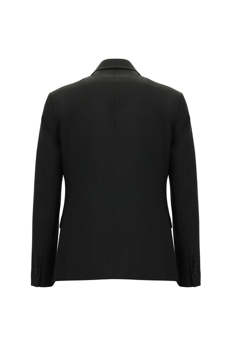 Siyah 7 Drop Slim Fit Dar Kesim Yelekli Takım Elbise
