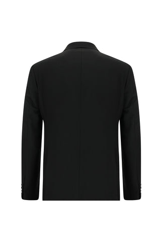 Siyah 7 Drop Slim Fit Dar Kesim Takım Elbise