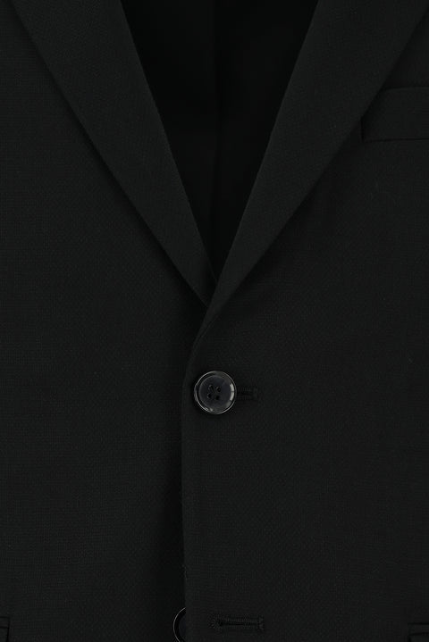 Siyah 7 Drop Slim Fit Dar Kesim Takım Elbise