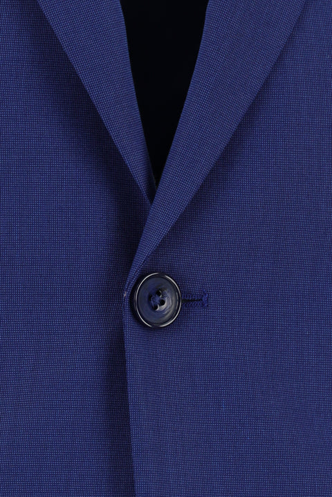Saks Mavi 7 Drop Slim Fit Dar Kesim Takım Elbise