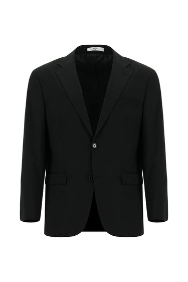 Siyah Super Slim Fit Ekstra Dar Kesim Klasik Takım Elbise