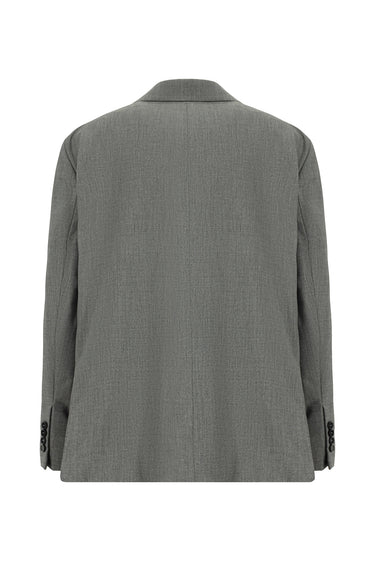 Orta Gri Super Slim Fit Ekstra Dar Kesim Klasik Takım Elbise