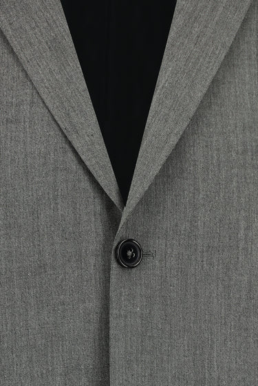 Orta Gri Super Slim Fit Ekstra Dar Kesim Klasik Takım Elbise