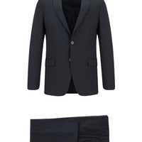 Koyu Lacivert 7 Drop Slim Fit Dar Kesim Takım Elbise