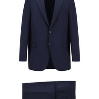 Koyu Lacivert 4 Drop Relaxed Fit Rahat Kesim Takım Elbise