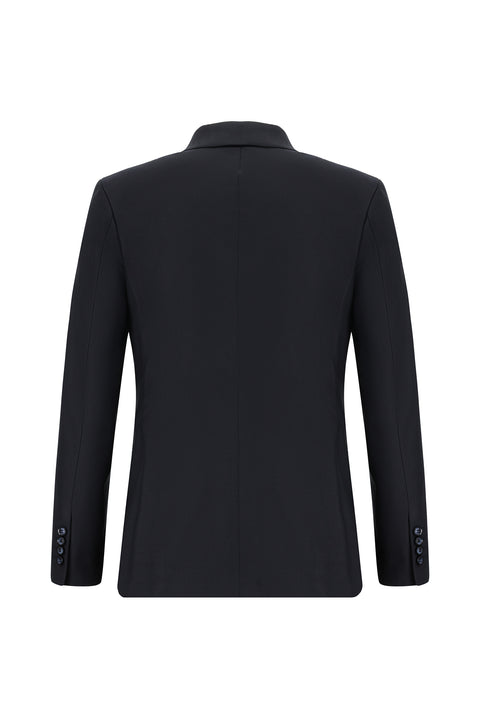 Koyu Lacivert 7 Drop Slim Fit Dar Kesim Takım Elbise